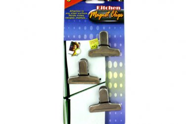 Magnet clips for refrigerator, pack of 3