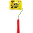Paint brush roller with extra sponge