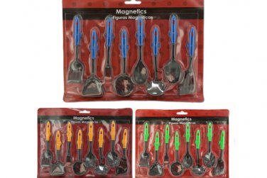 Kitchen utensil refrigerator magnets