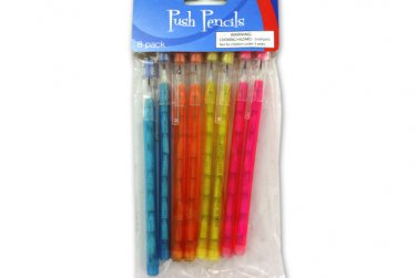 Push pencils, pack of 8