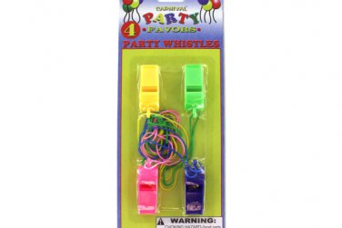 Whistle party favors