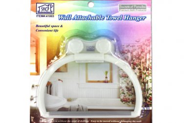 Wall attachable towel hanger