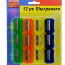 12 Pack Of Pencil Sharpeners