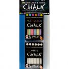 Multi-Color & White Chalk Set