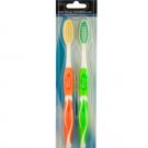 Colorful Soft Grip Toothbrush Set