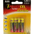 Powercel Plus Alkaline AAA Batteries