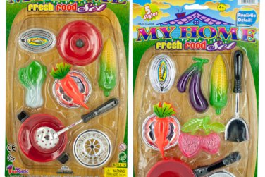 Kids Kitchen Set with Play Food Set