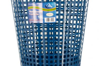 Round Plastic Wastebasket