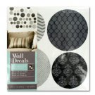 Gray Patterns Self-Adhesive Wall Decals