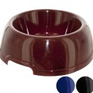 plastic pet bowl 3 asst colors