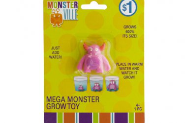 Monsterville Mega Monster Grow Toy