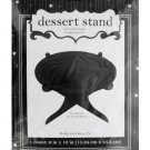 Black Glitz Dessert Stand