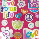 Girly Mirror Wall Decals