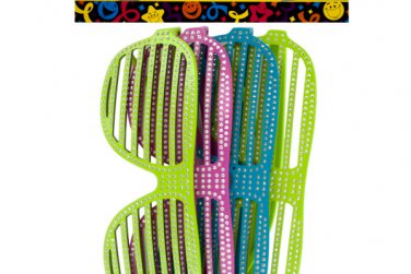 Sparkling Shutter Shade Party Favor Sunglasses