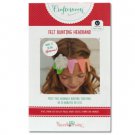 Crafternoon Felt Bunting Headband Craft Kit