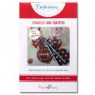 Crafternoon Stenciled Cork Coasters Craft Kit