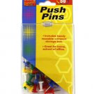 Colored Push Pin Set