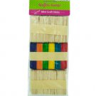 Mini wooden craft sticks, pack of 150