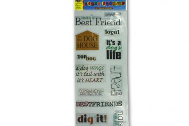 Holographic Pet Phrase Stickers