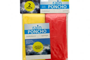 Emergency Rain Ponchos