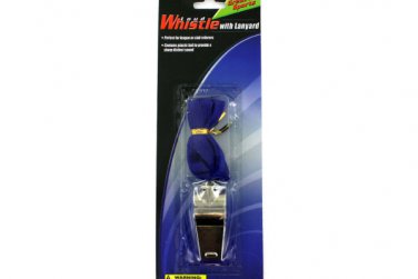 Metal Whistle with Lanyard