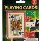 Casino Style Playing Cards with Dice