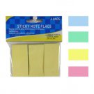 Sticky note flag pads, pack of 3