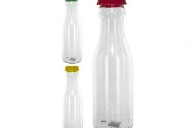 Plastic Soda Pop Style Drinking Bottle with Cap