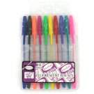 Fluorescent pen set, pack of 10 pens