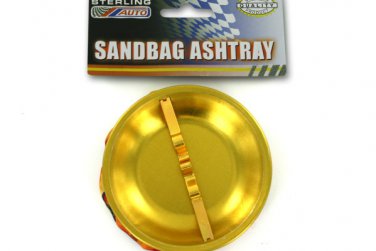 Sandbag ashtray