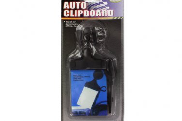 Automobile Clipboard Mount With Paper