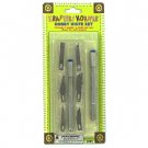 hobby knife set with 2 handles and 6 blades