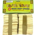 Wooden craft spoons