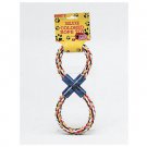Figure 8 Multi-Colored Rope Dog Toy