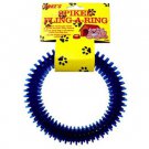 Spike fling-a-ring dog toy