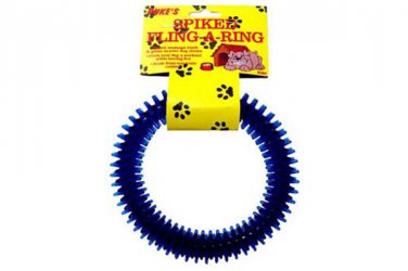Spike fling-a-ring dog toy