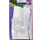 Clear Plate Stands