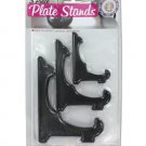 Plastic plate stands
