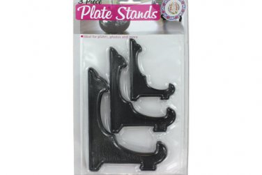 Plastic plate stands
