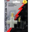Electric adapter cube taps