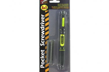 Four-in-One Pocket Screwdriver