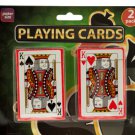 Plastic Coated Poker Size Playing Cards Set