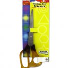 Scissors with plastic handle