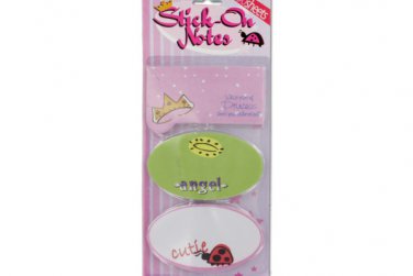 Die-cut sticky notes (set of 3)