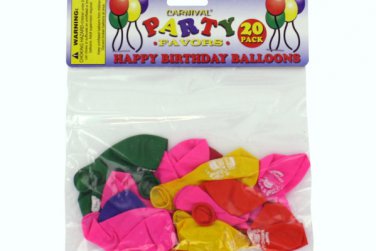 Happy birthday balloons