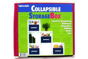 Collapsible storage box