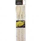 Wood utensil set, 3 pack