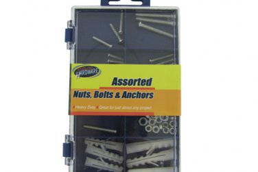 Nuts, bolts and anchor assortment
