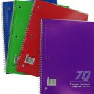 One subject spiral notebook