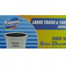 Large trash and yard bags, 33 gallon